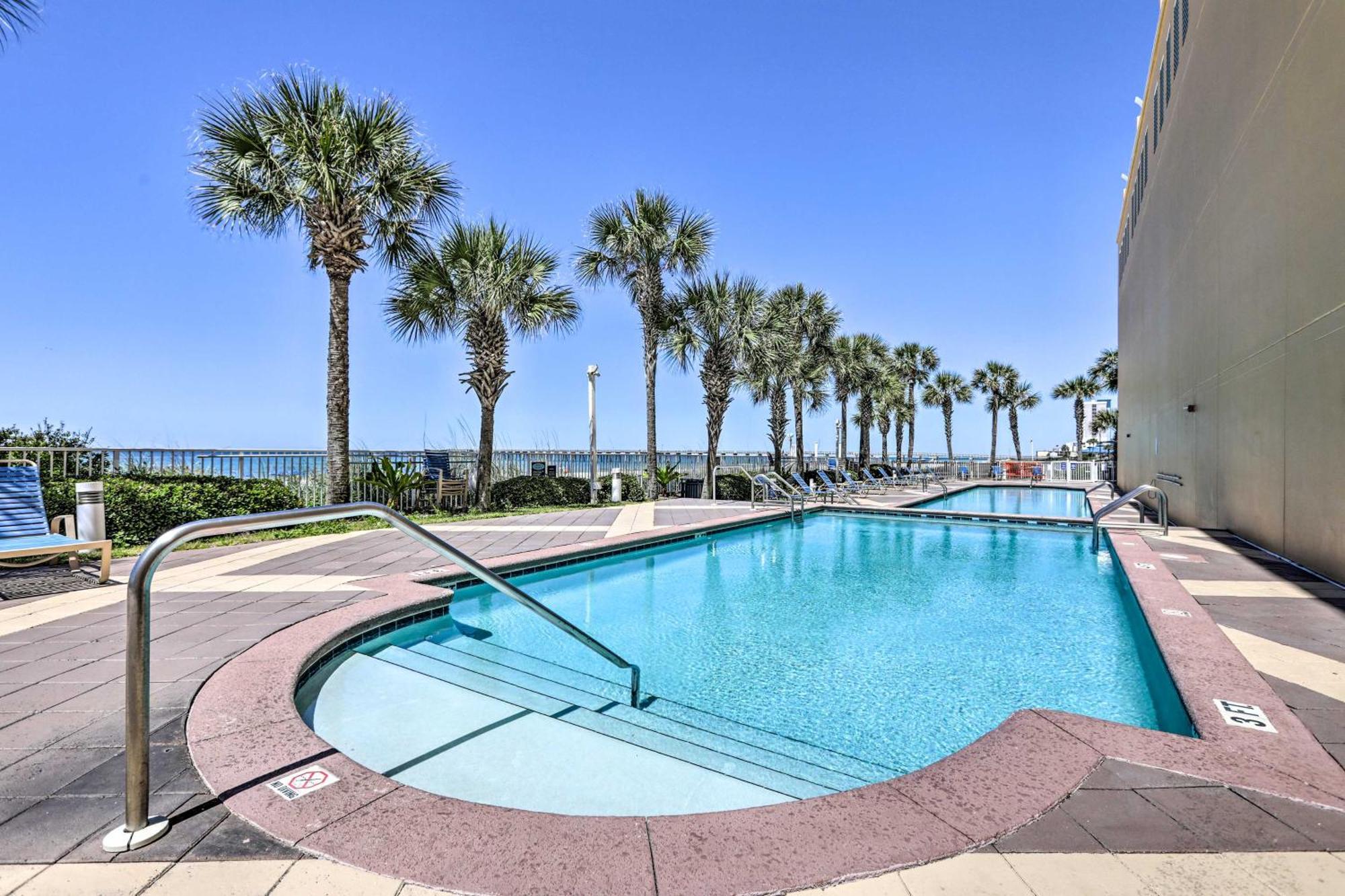 Oceanfront Pcb Condo With Gulf Views And Pool Access! Panama City Beach Esterno foto